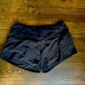 Lululemon shorts black 4inch